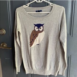 Old Navy Owl Sweater (Medium)